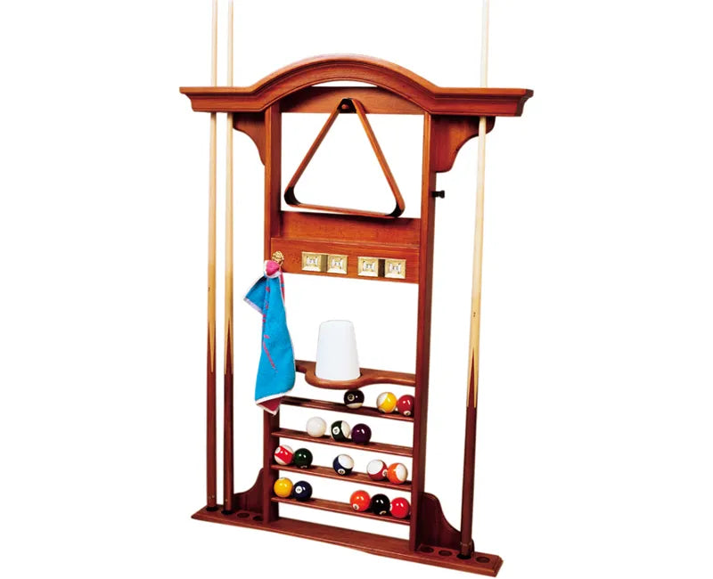 Luxury Wall Rack | Honey Maple | 8 Cues