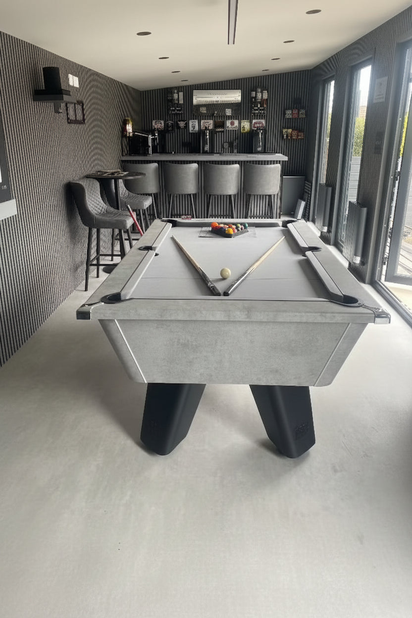 Cry Wolf Slate Pool Table - Urban Grey - 6ft & 7ft