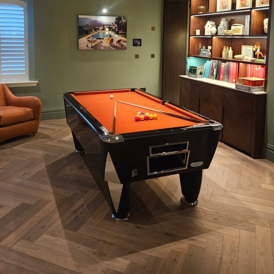 Black SAM Atlantic Slate Pool Table