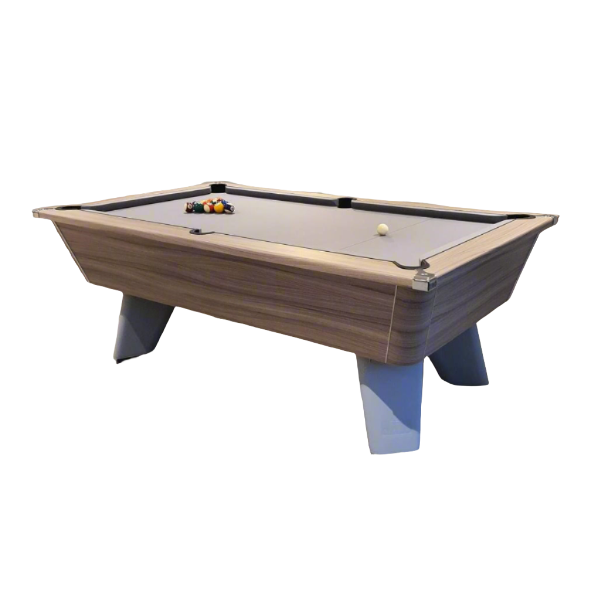 Cry Wolf Outdoor Slate Pool Table - Driftwood - 6ft & 7ft