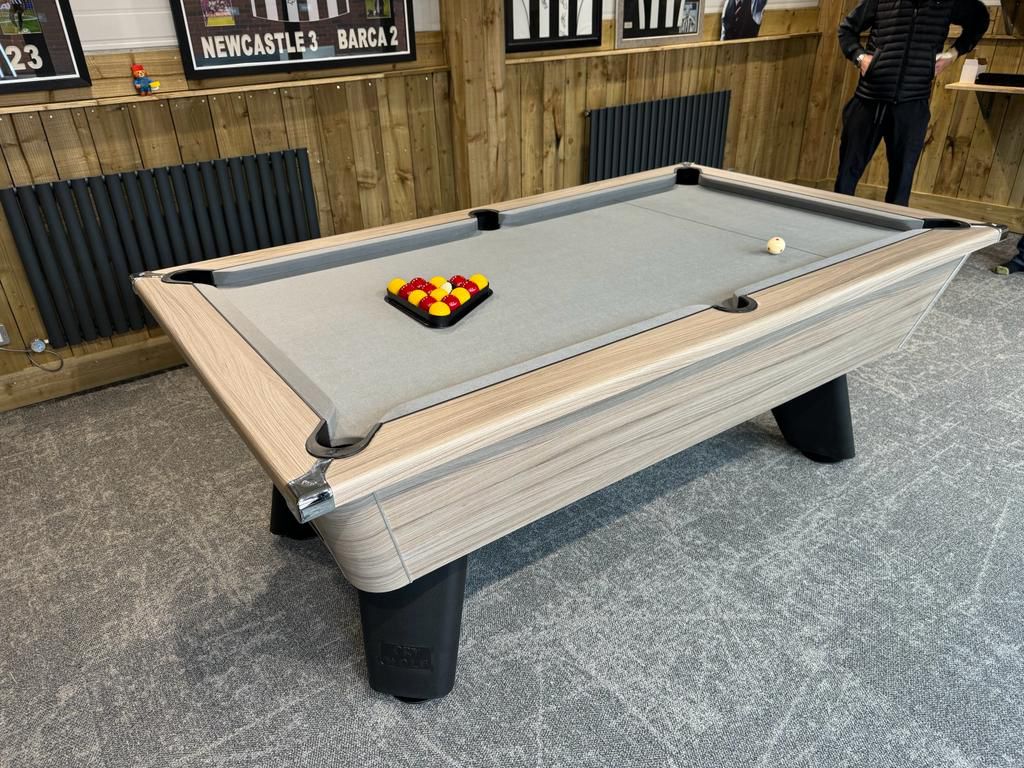 Cry Wolf Slate Pool Table - Driftwood - 6ft & 7ft