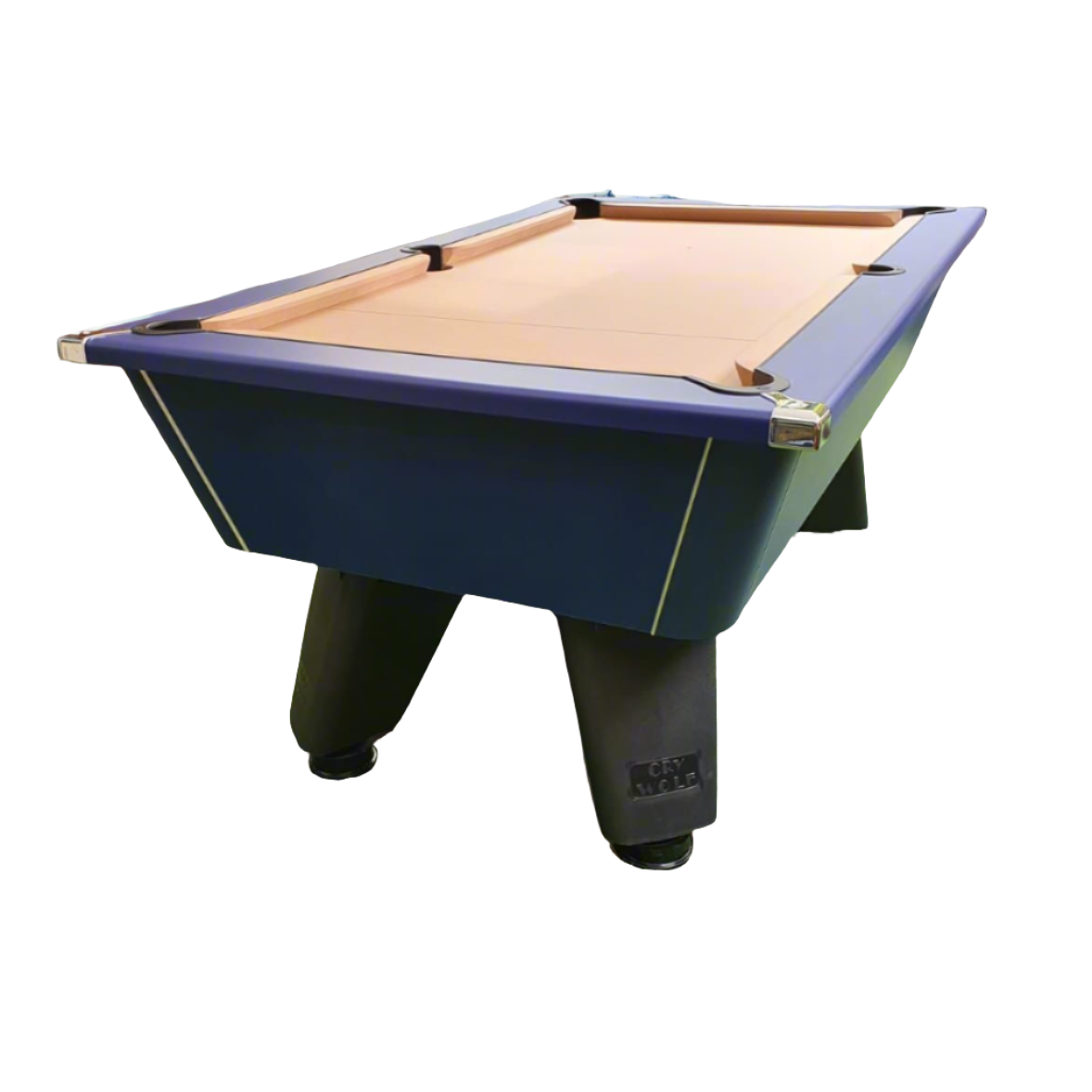 Cry Wolf Slate Pool Table - Midnight Blue - 6ft & 7ft
