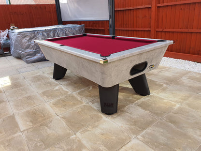 Cry Wolf Outdoor Slate Pool Table - Urban Grey - 6ft & 7ft