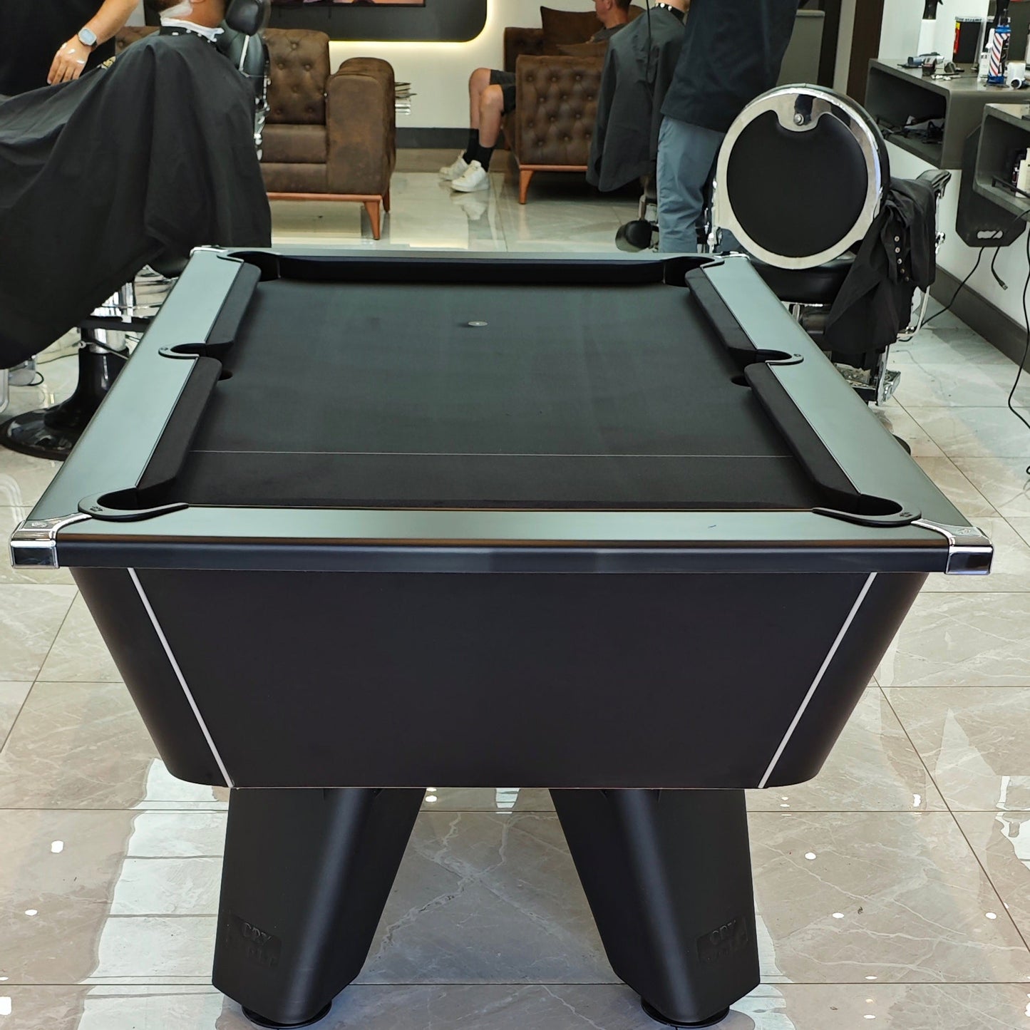 Cry Wolf Slate Pool Table - Matte Black - 6ft & 7ft