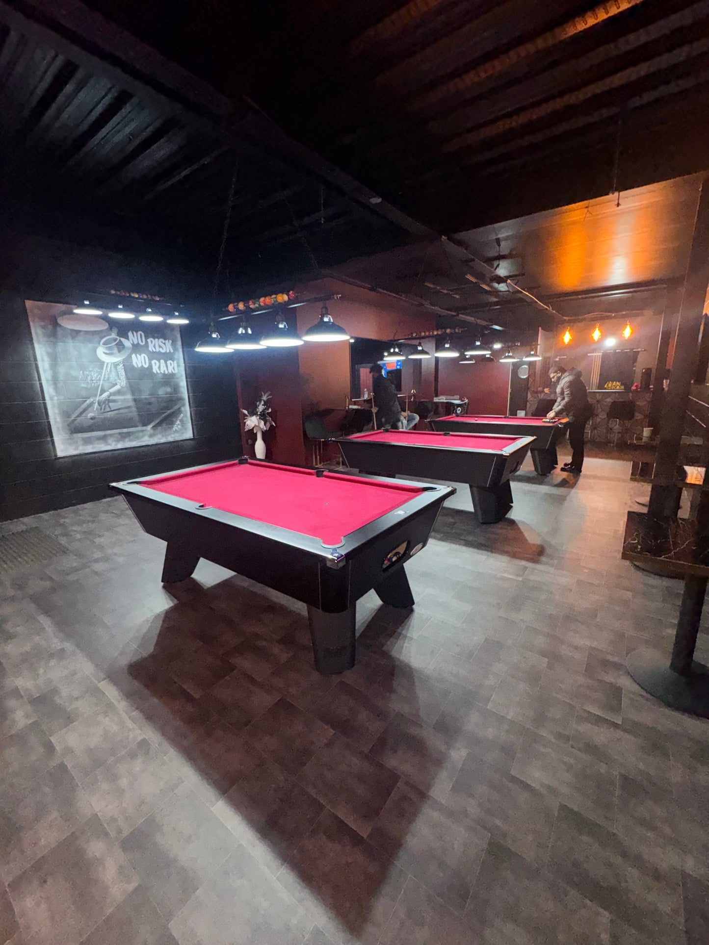 Cry Wolf Slate Pool Table - Matte Black - 6ft & 7ft