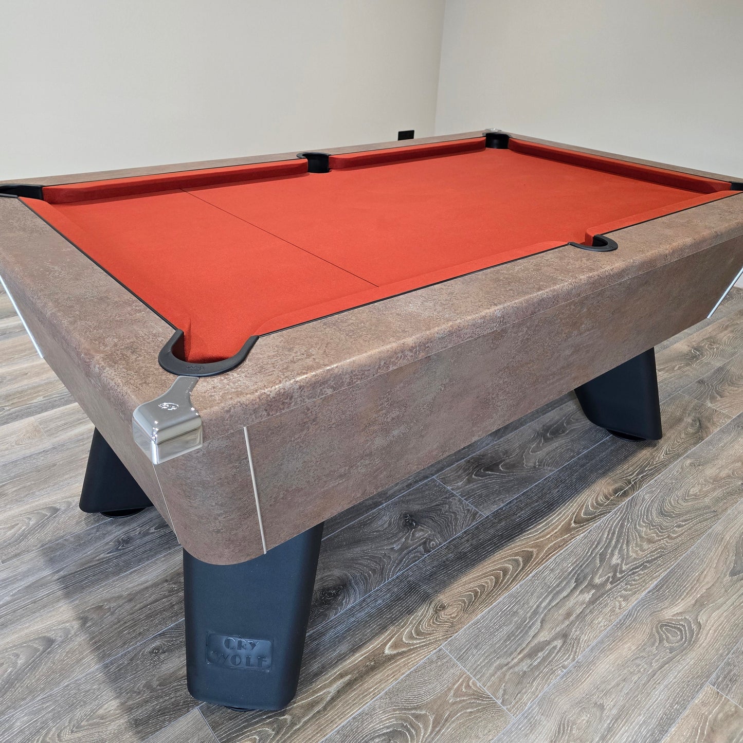 Cry Wolf Slate Pool Table - Italian Bronze - 6ft & 7ft