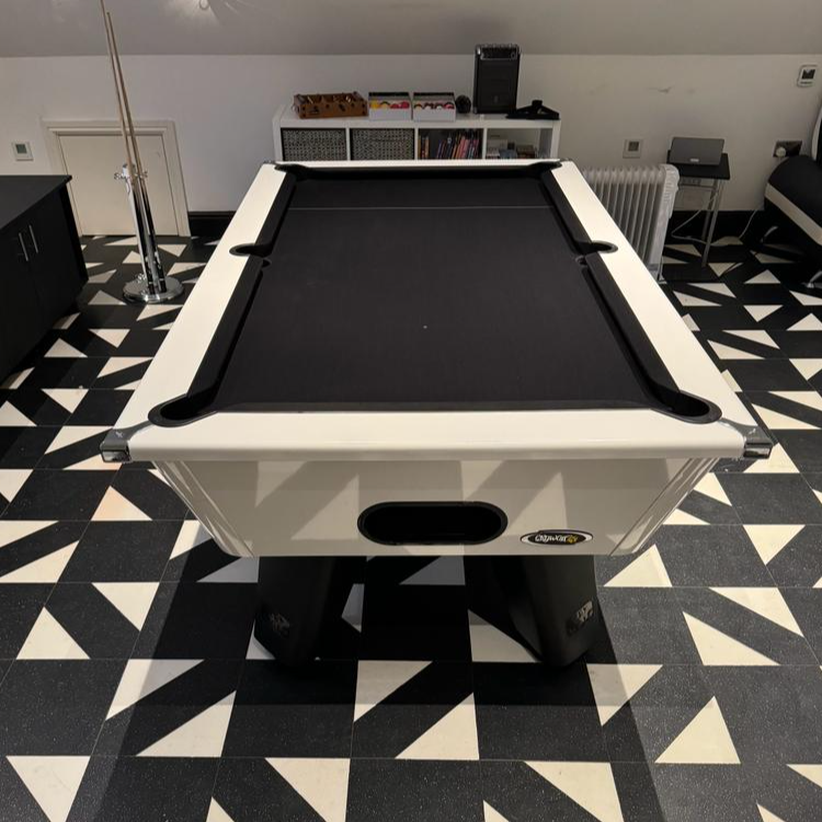 Cry Wolf Slate Pool Table - Gloss White - 6ft & 7ft