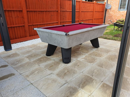 Cry Wolf Outdoor Slate Pool Table - Urban Grey - 6ft & 7ft