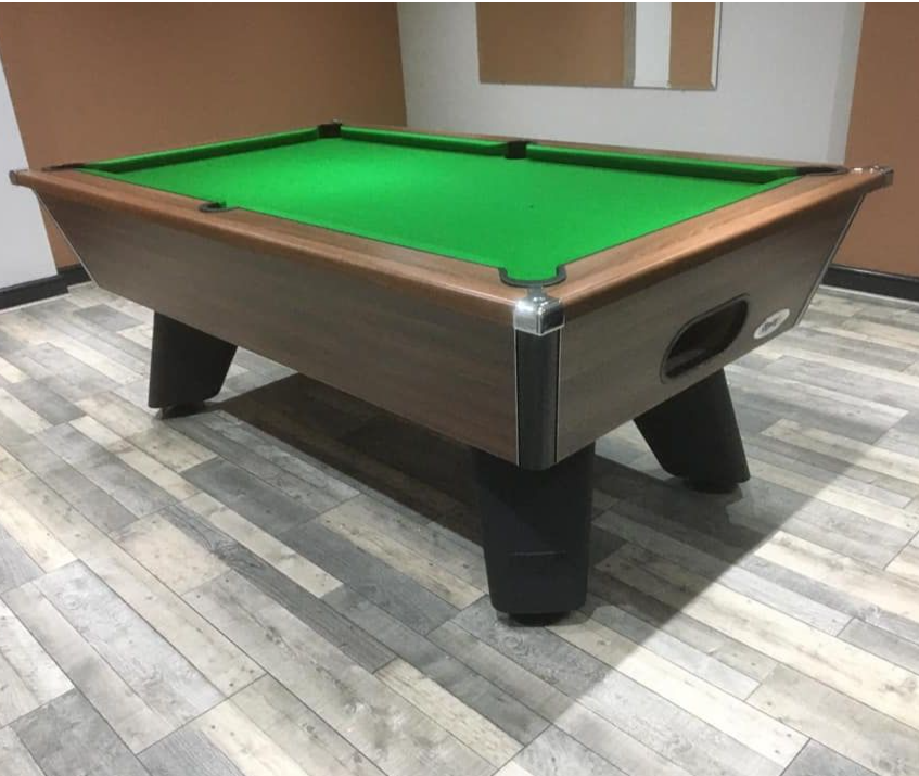 Cry Wolf Slate Pool Table - Dark Walnut - 6ft & 7ft