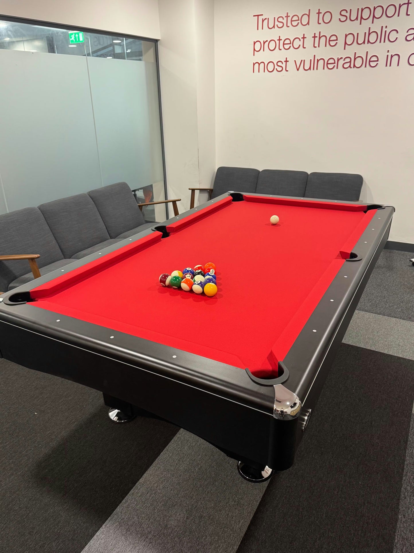 Buffalo Eliminator II Pool Table | Black