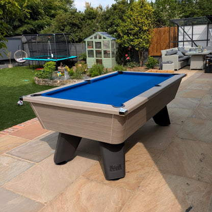 Cry Wolf Outdoor Slate Pool Table - Driftwood - 6ft & 7ft
