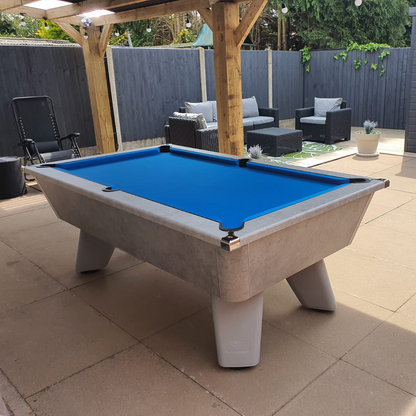 Cry Wolf Outdoor Slate Pool Table - Urban Grey - 6ft & 7ft