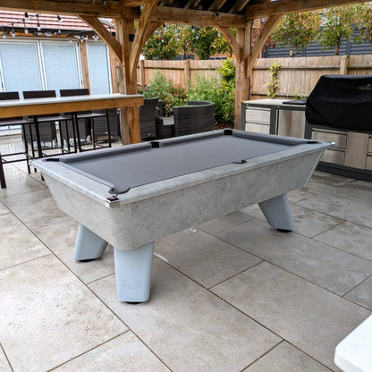 Cry Wolf Outdoor Slate Pool Table - Urban Grey - 6ft & 7ft