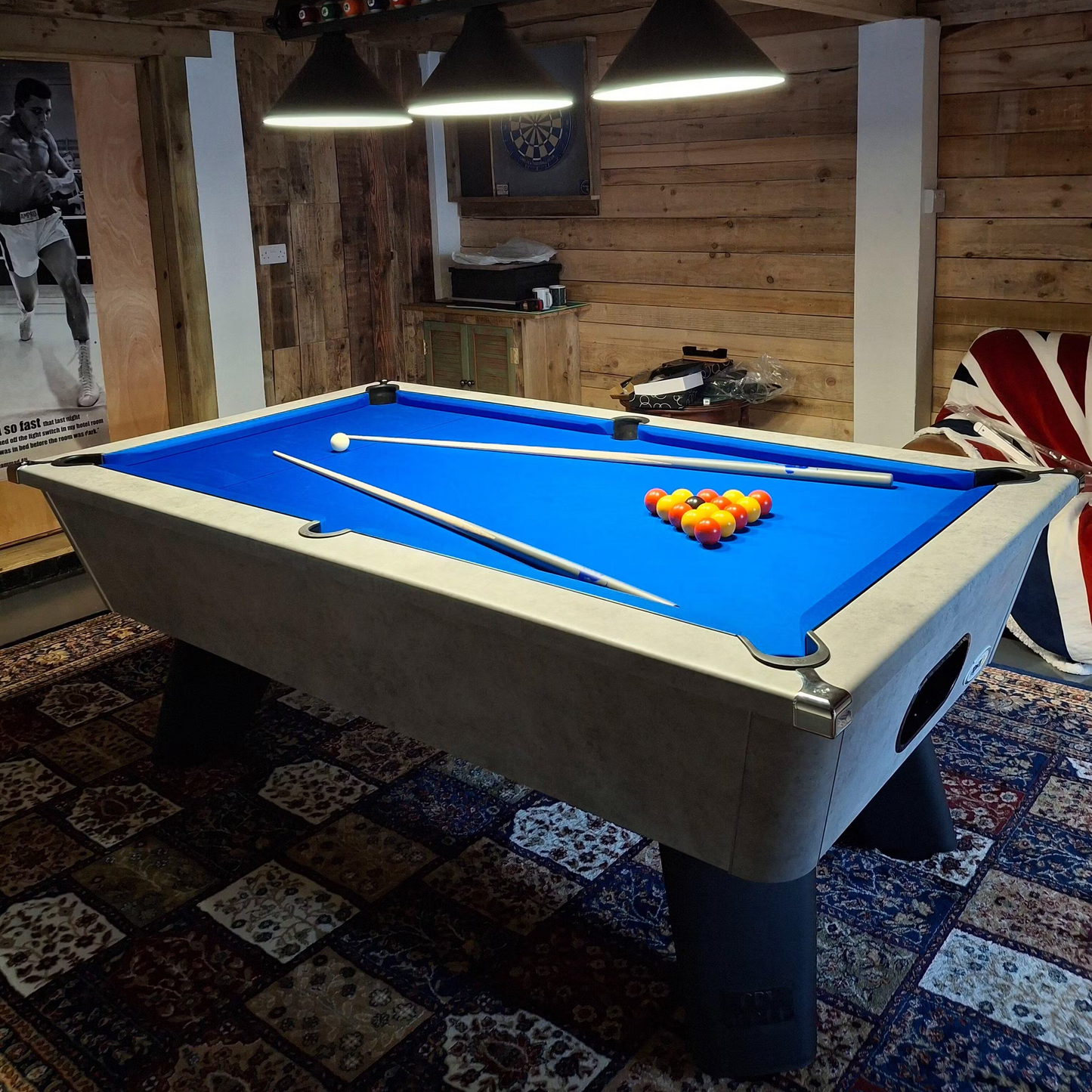 Cry Wolf Slate Pool Table - Urban Grey - 6ft & 7ft