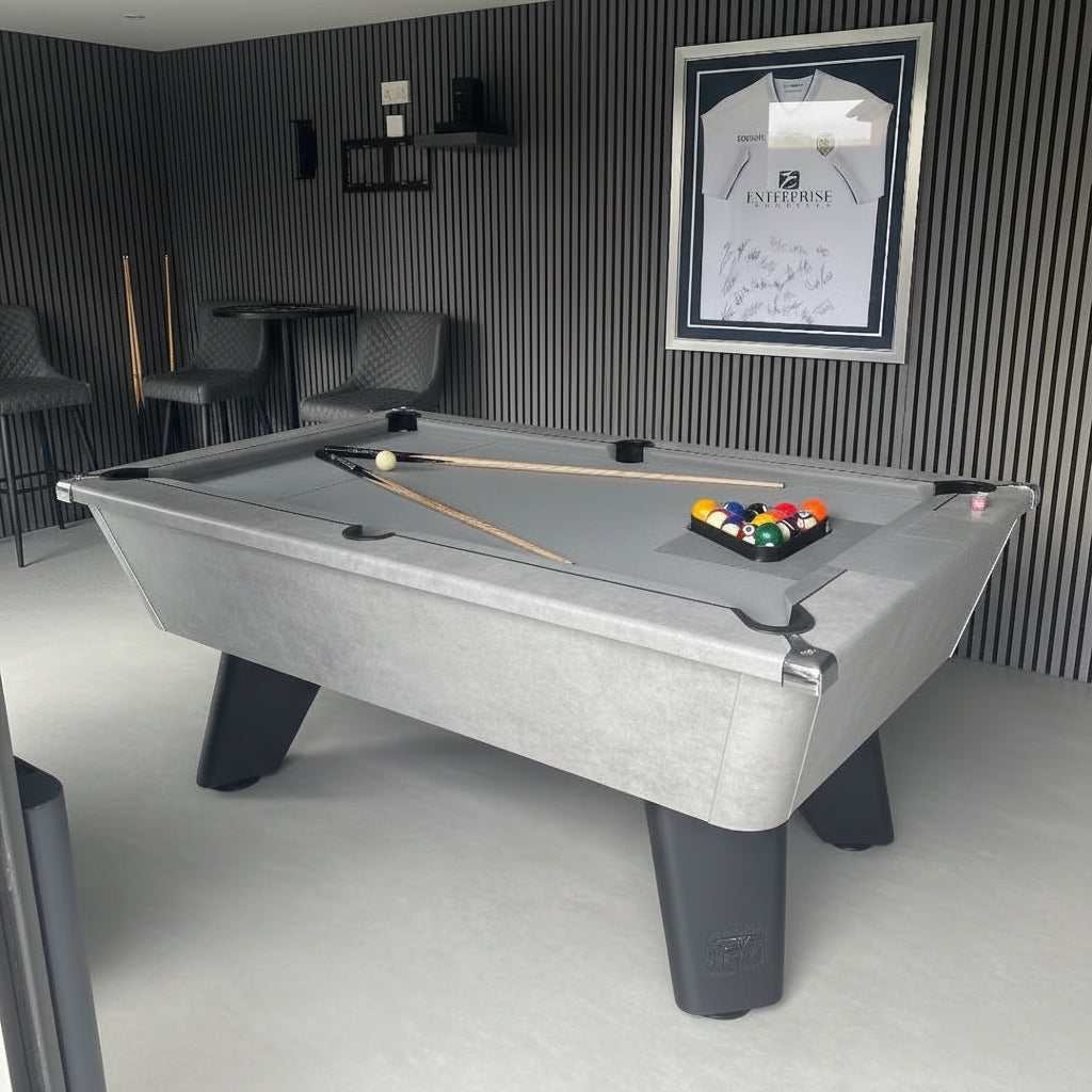 Cry Wolf Slate Pool Table - Urban Grey - 6ft & 7ft