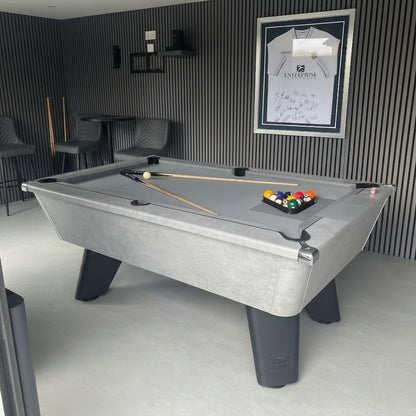 Cry Wolf Slate Pool Table - Urban Grey - 6ft & 7ft
