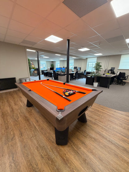 Cry Wolf Slate Pool Table - Dark Walnut - 6ft & 7ft