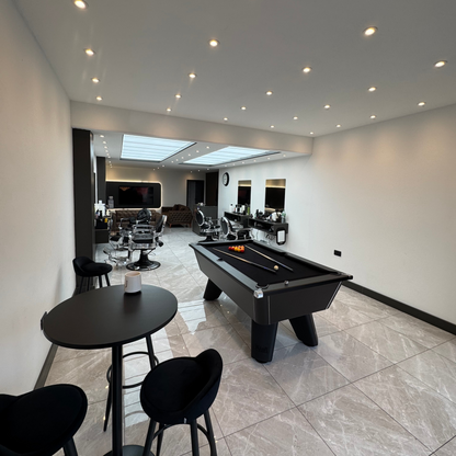 Cry Wolf Slate Pool Table - Matte Black - 6ft & 7ft