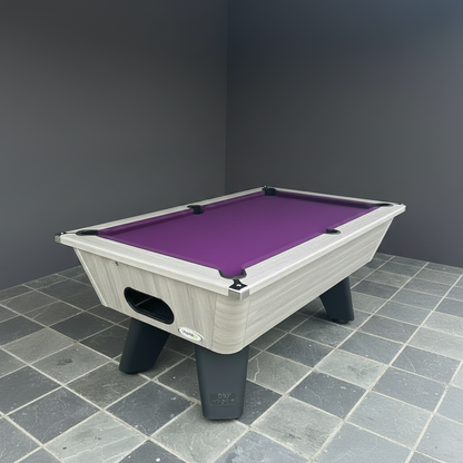 Cry Wolf Outdoor Slate Pool Table - Driftwood - 6ft & 7ft