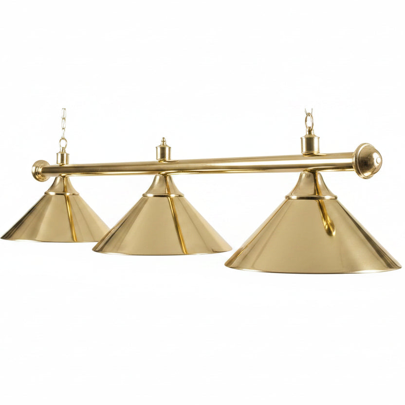 Brass Pool Table Light | 3-Light