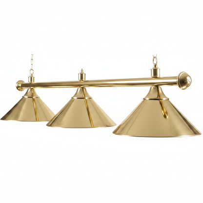 Brass Pool Table Light | 3-Light