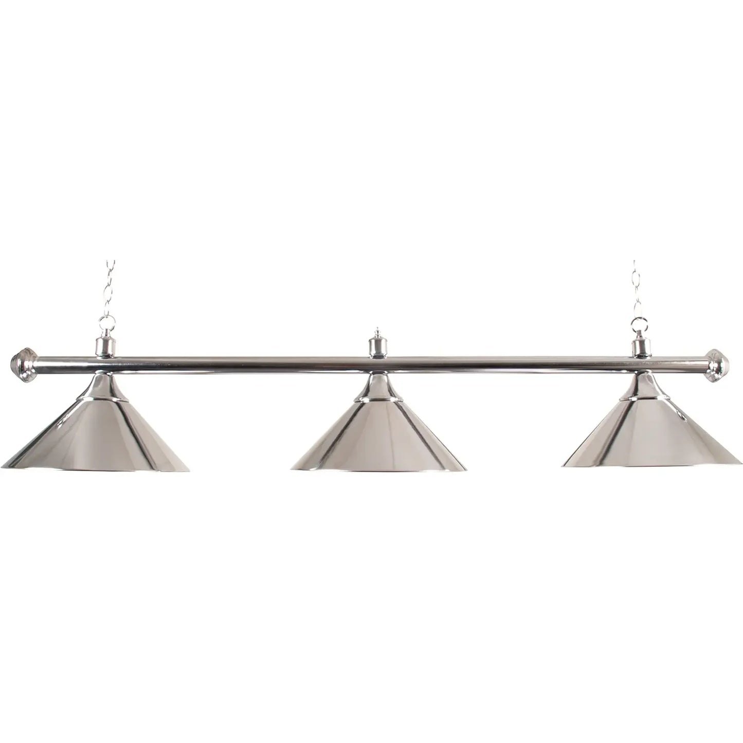 Chrome Pool Table Light | 3-Light