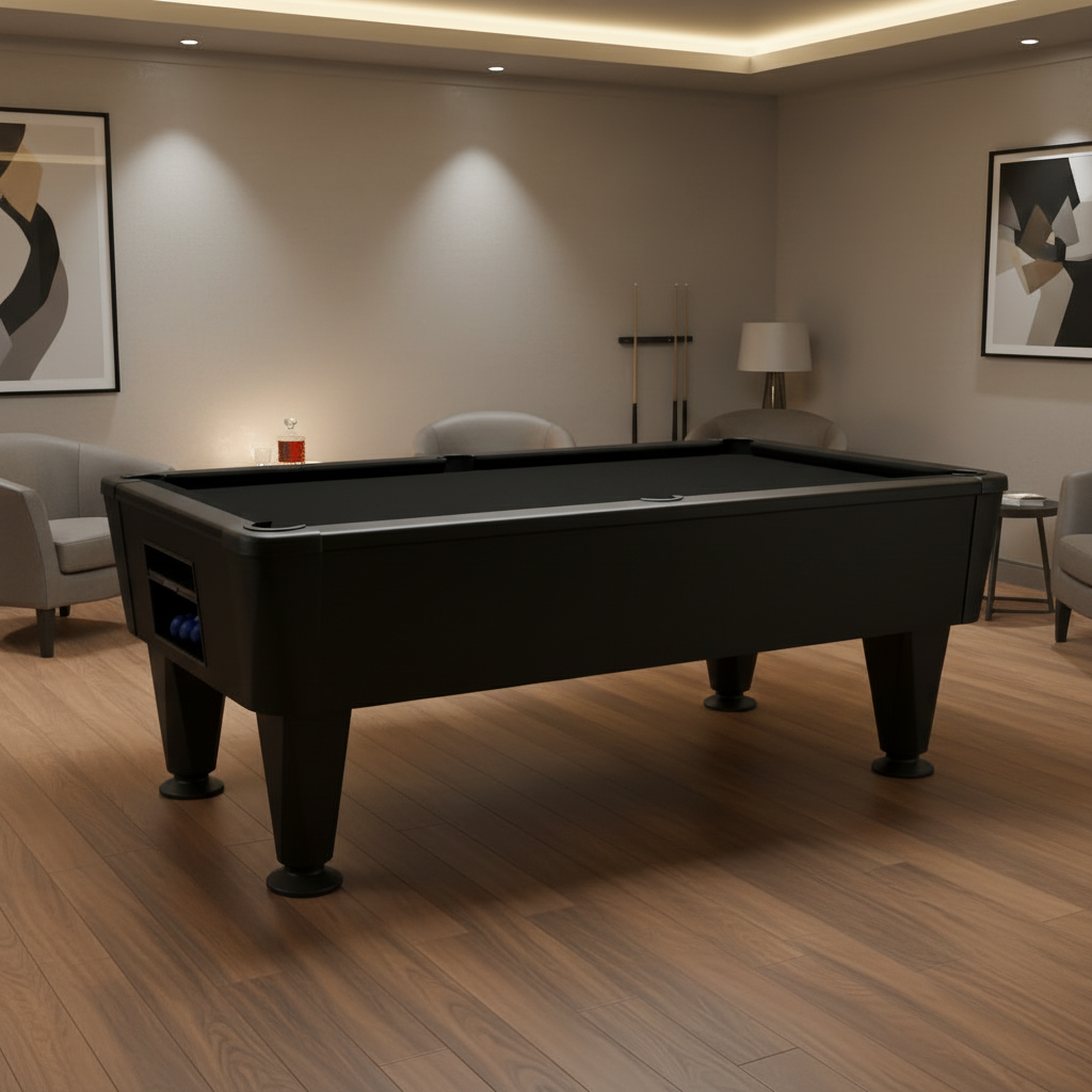 Black SAM Atlantic Slate Pool Table