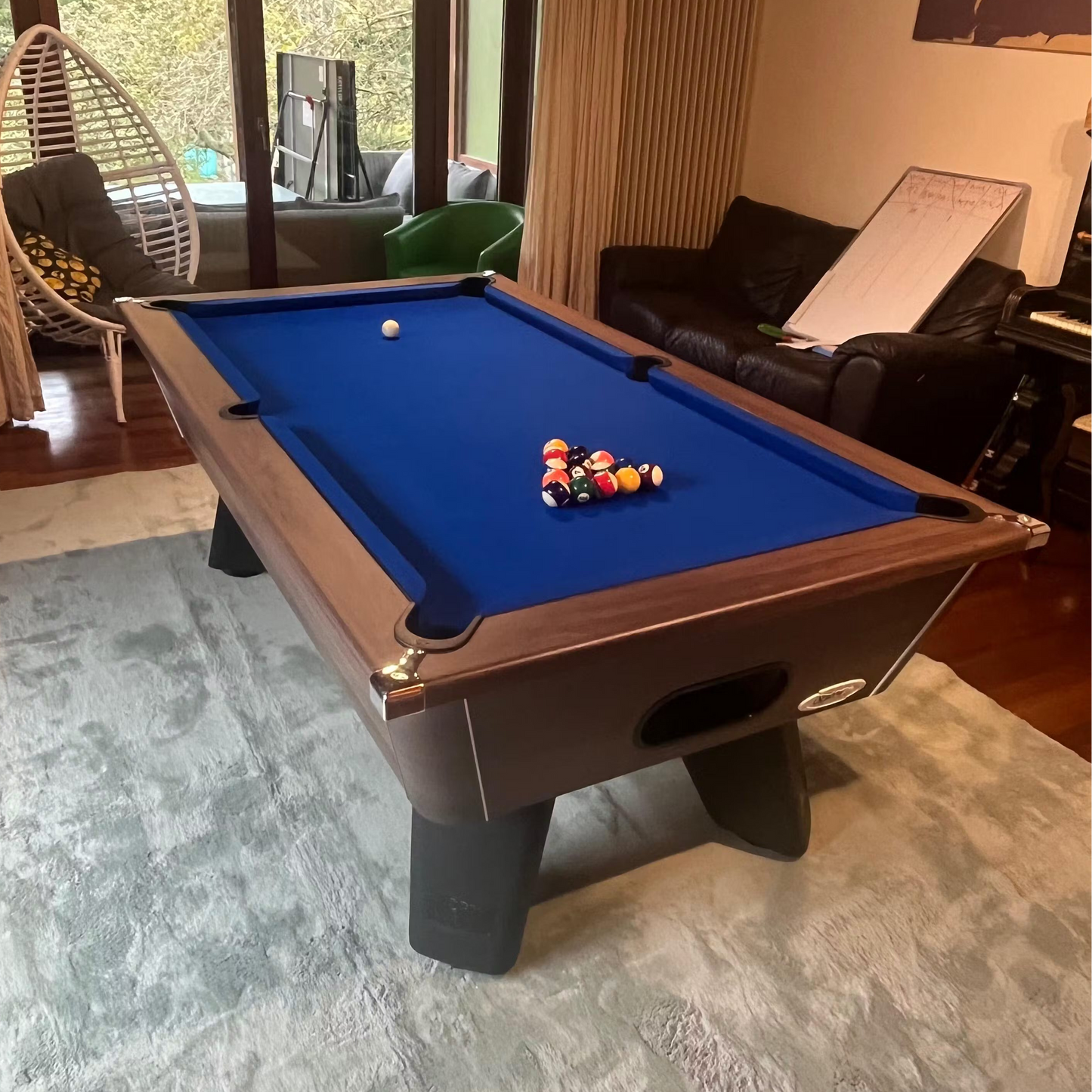 Cry Wolf Slate Pool Table - Dark Walnut - 6ft & 7ft