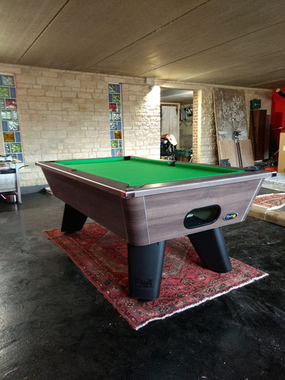 Cry Wolf Slate Pool Table - Dark Walnut - 6ft & 7ft