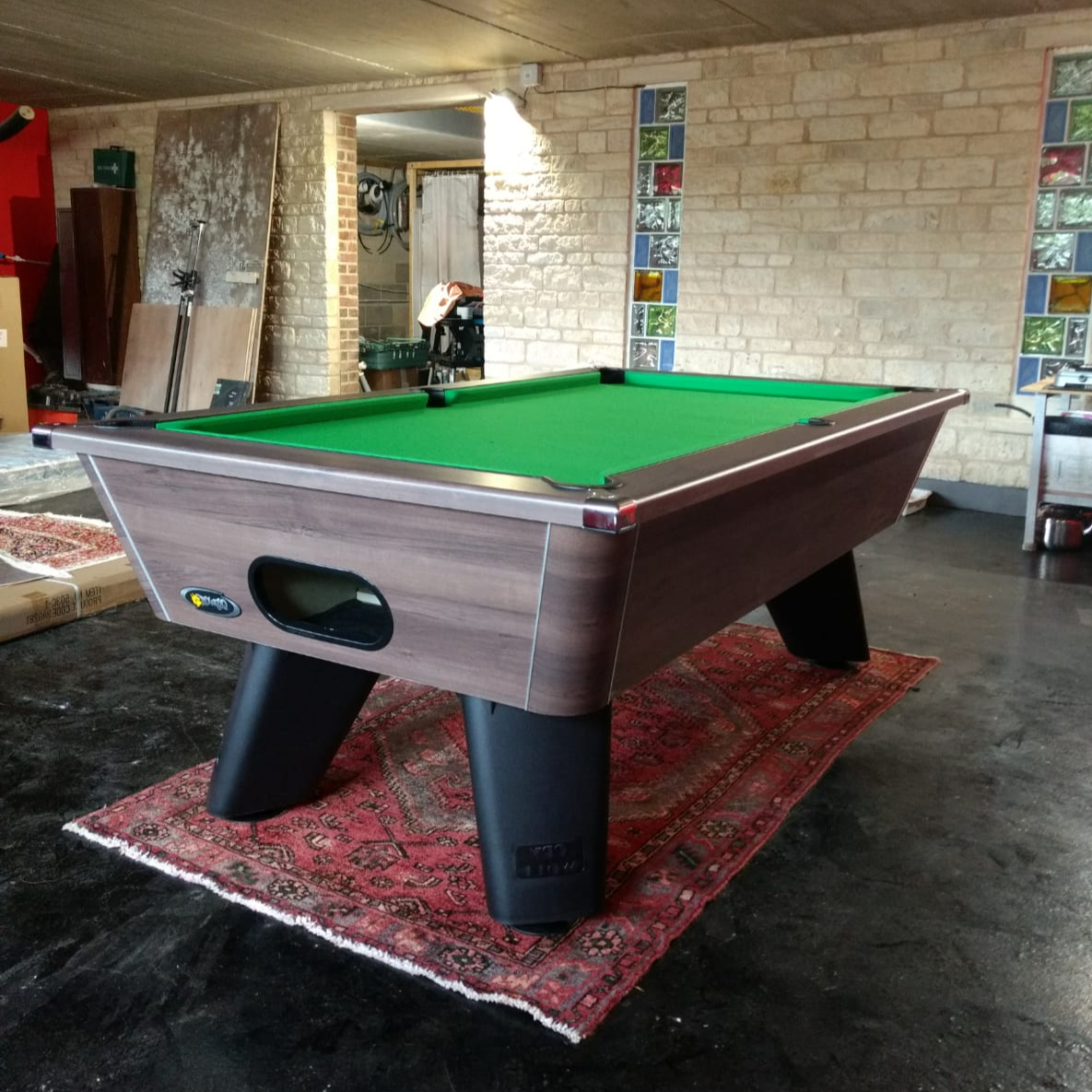 Cry Wolf Slate Pool Table - Dark Walnut - 6ft & 7ft