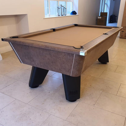 Cry Wolf Slate Pool Table - Italian Bronze - 6ft & 7ft