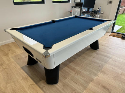 Cry Wolf Slate Pool Table - Gloss White - 6ft & 7ft