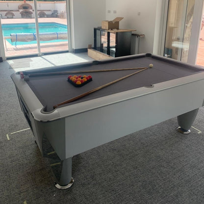 Silver SAM Atlantic Slate Pool Table