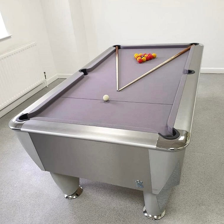 Silver SAM Atlantic Slate Pool Table