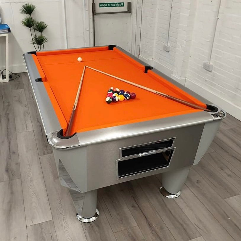 Silver SAM Atlantic Slate Pool Table