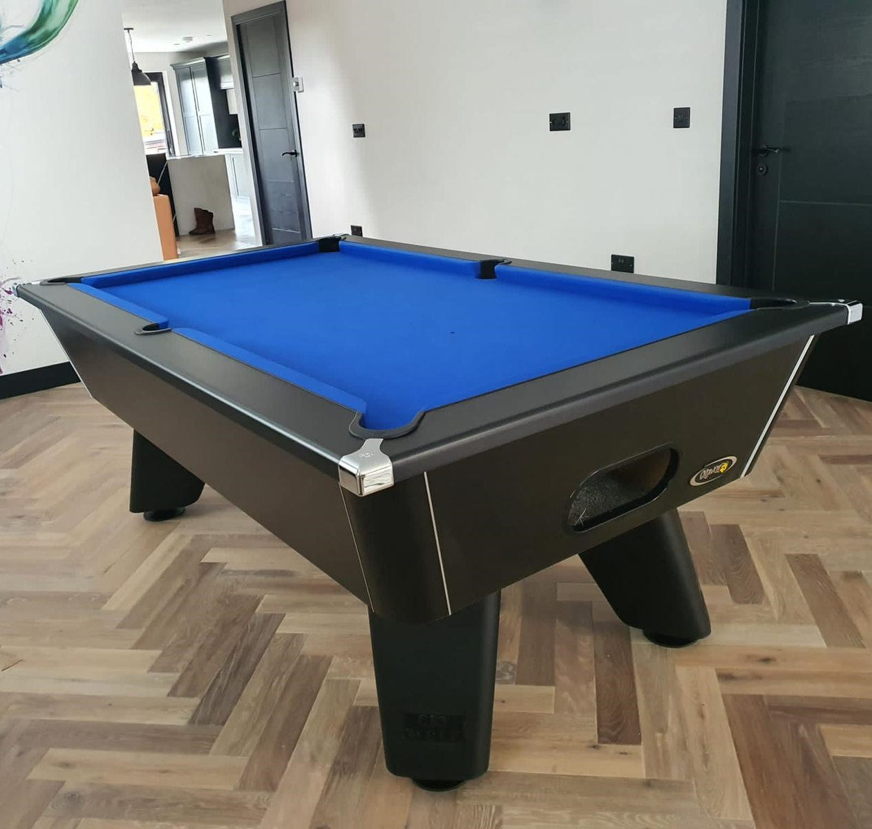 Cry Wolf Slate Pool Table - Matte Black - 6ft & 7ft