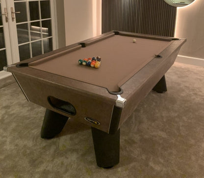 Cry Wolf Slate Pool Table - Italian Bronze - 6ft & 7ft