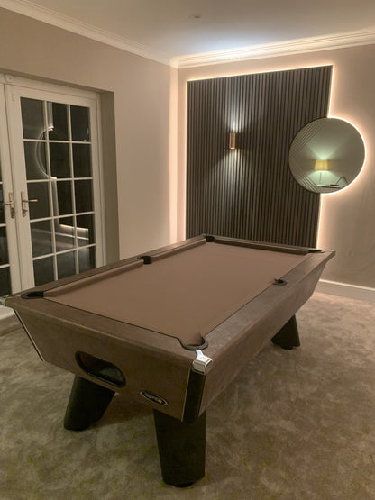 Cry Wolf Slate Pool Table - Italian Bronze - 6ft & 7ft