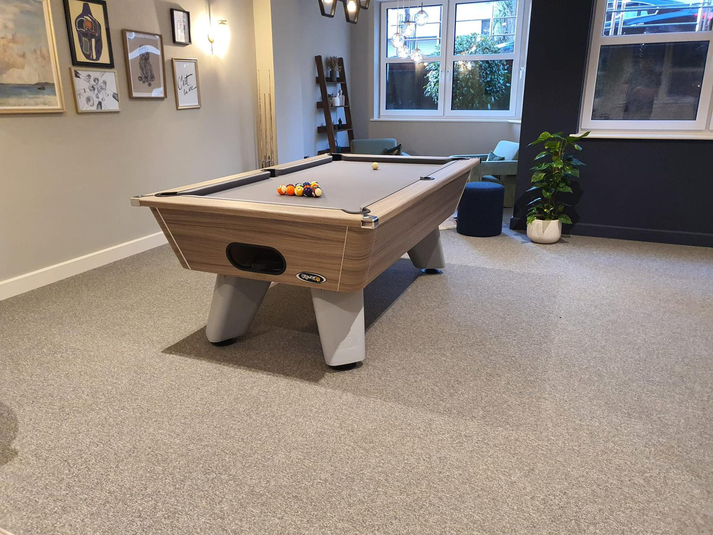 Cry Wolf Slate Pool Table - Drift Wood - 6ft & 7ft