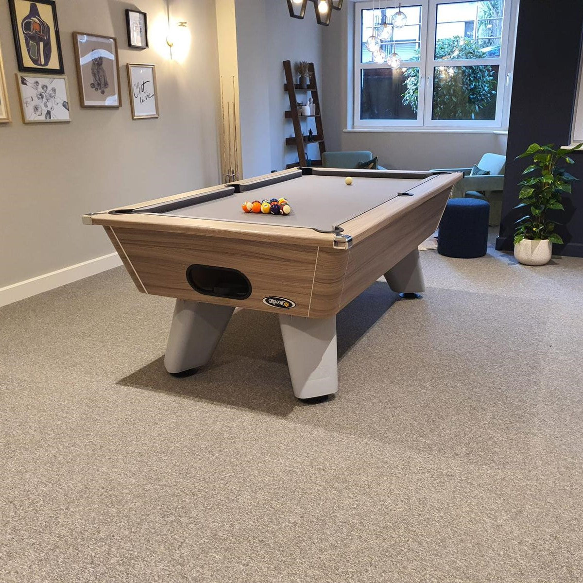 Cry Wolf Slate Pool Table - Drift Wood - 6ft & 7ft