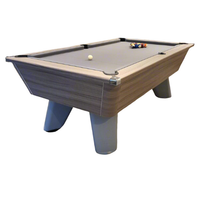 Cry Wolf Outdoor Slate Pool Table - Drift Wood - 6ft & 7ft