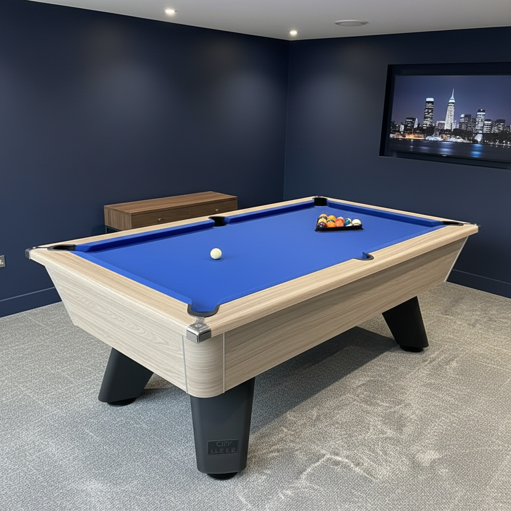 Cry Wolf Slate Pool Table - Driftwood - 6ft & 7ft