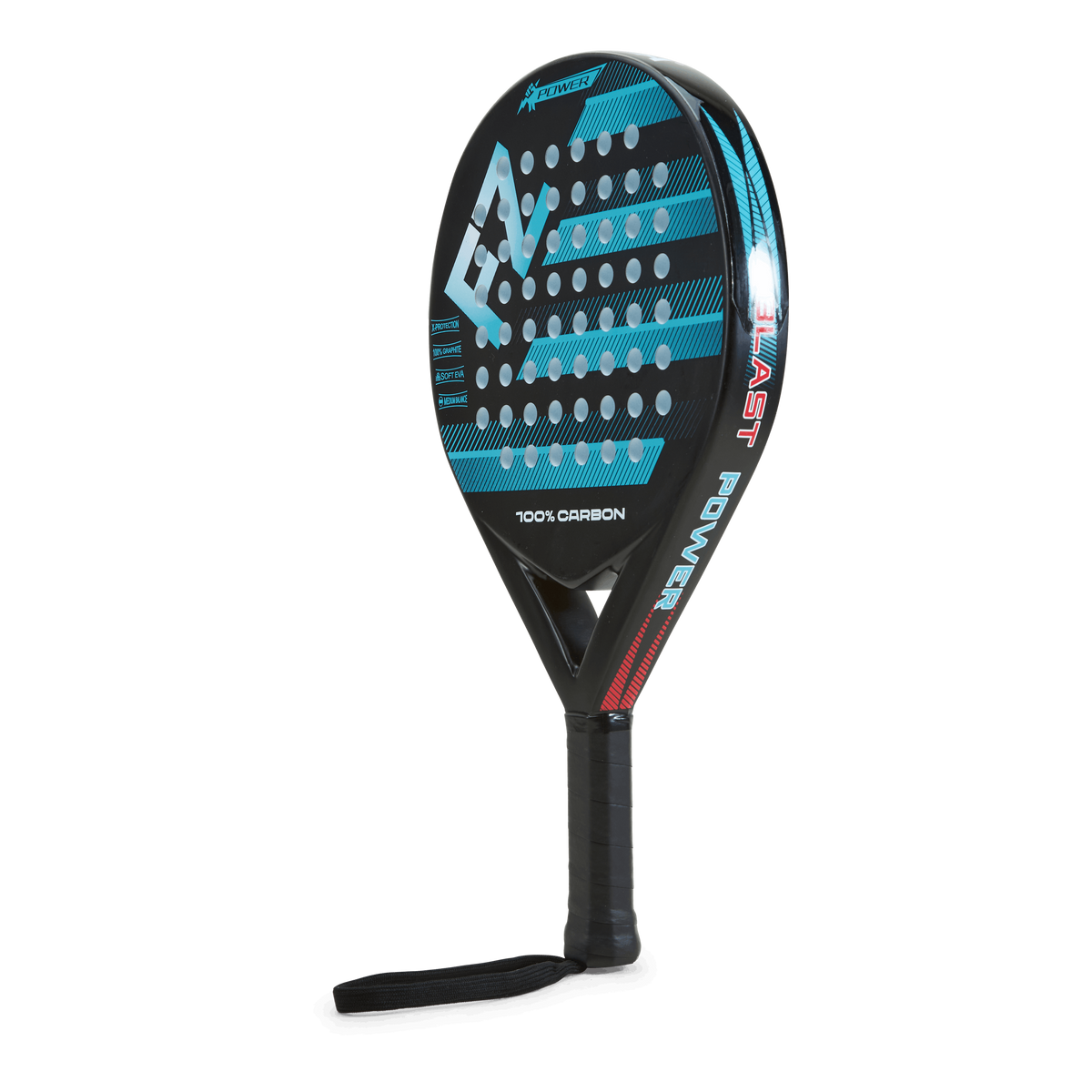 FZ FORZA Blast Power padel racket shown from an angled side view