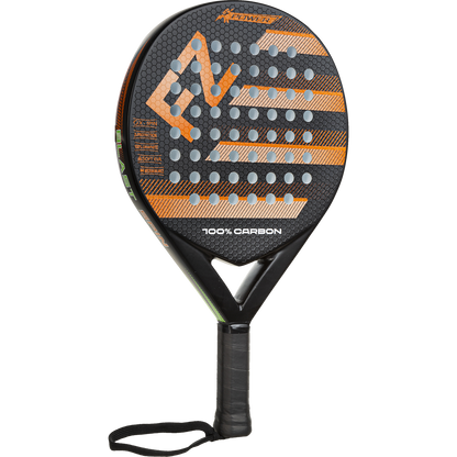 FZ FORZA Blast Spin padel racket in orange and black