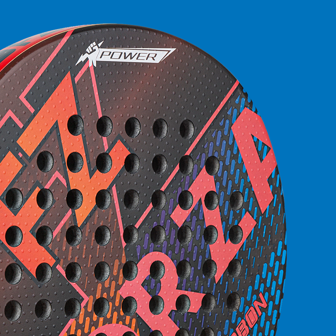 Additional view of the FZ FORZA Brace Spin padel racket