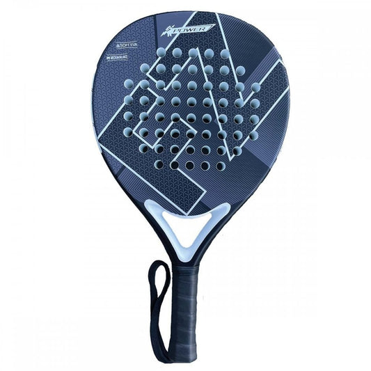 FZ FORZA Furious Power padel racket in blue and grey