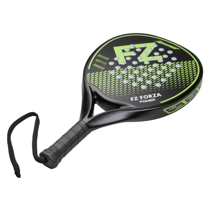 FZ FORZA Power padel racket shown from an angled side view