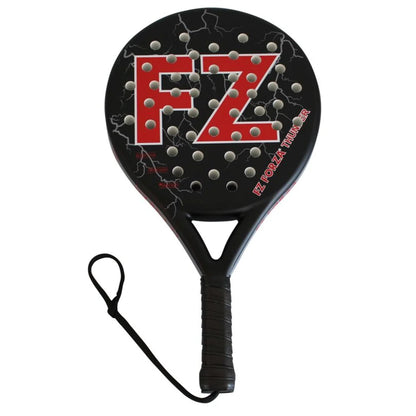 FZ FORZA Thunder padel racket in black and red