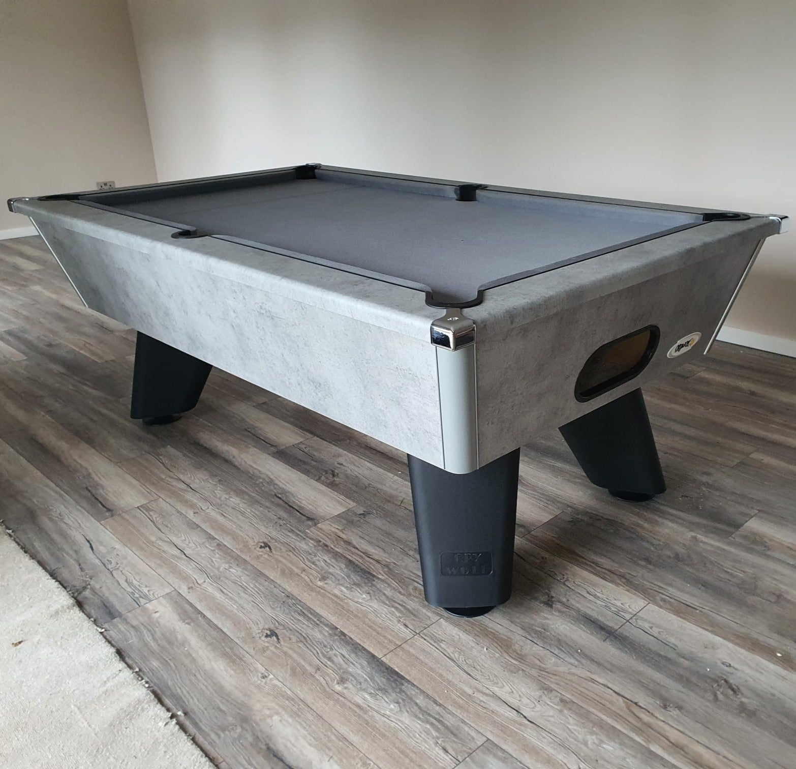 Cry Wolf Slate Pool Table Urban Grey 6ft 7ft