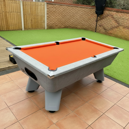 Cry Wolf Outdoor Slate Pool Table - Urban Grey - 6ft & 7ft